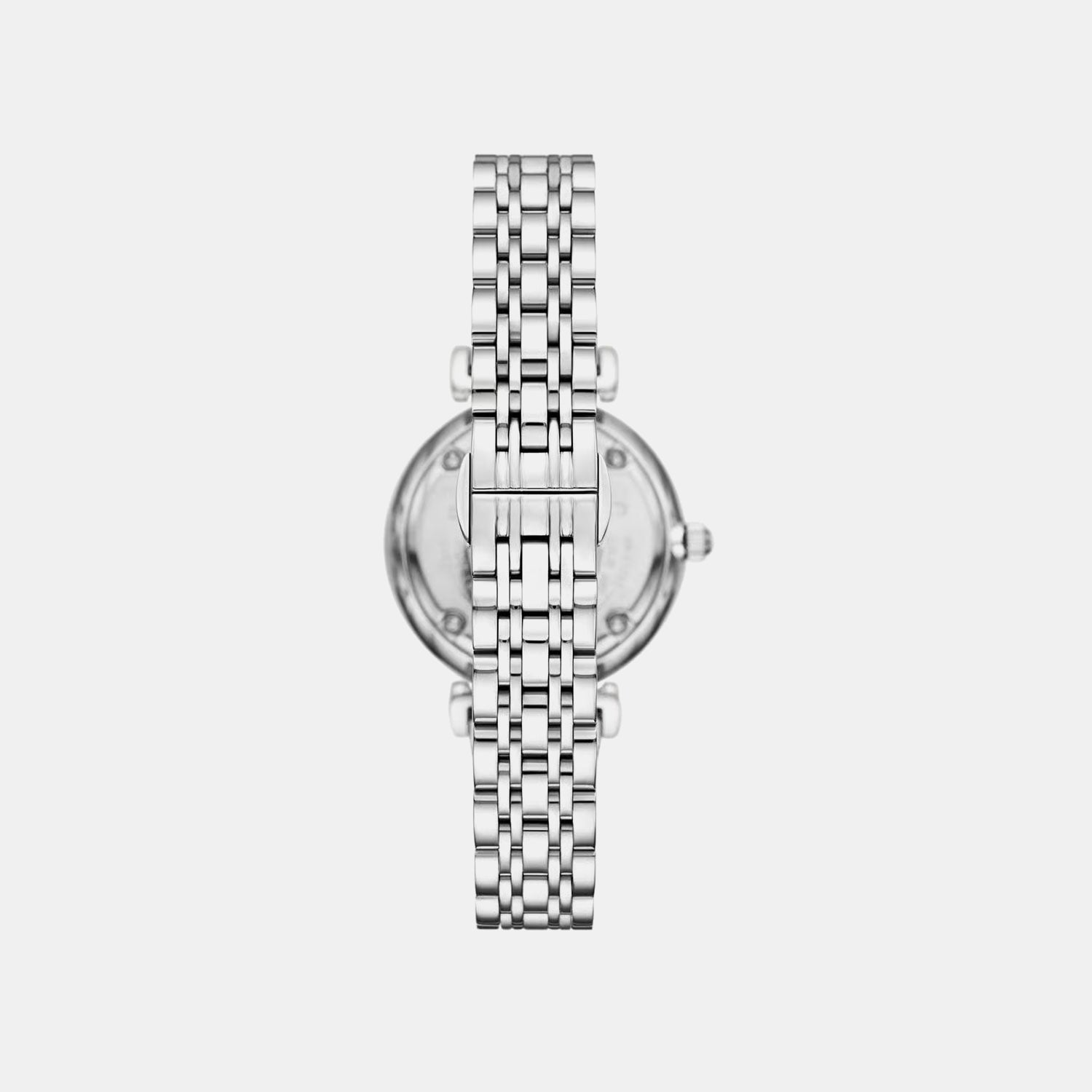 Women Quartz Mother Of Pearl Dial Analog Stainless Steel Watch AR11701