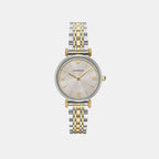 Women Quartz Brown Dial Analog Stainless Steel Watch AR11702