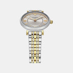Women Quartz Brown Dial Analog Stainless Steel Watch AR11702