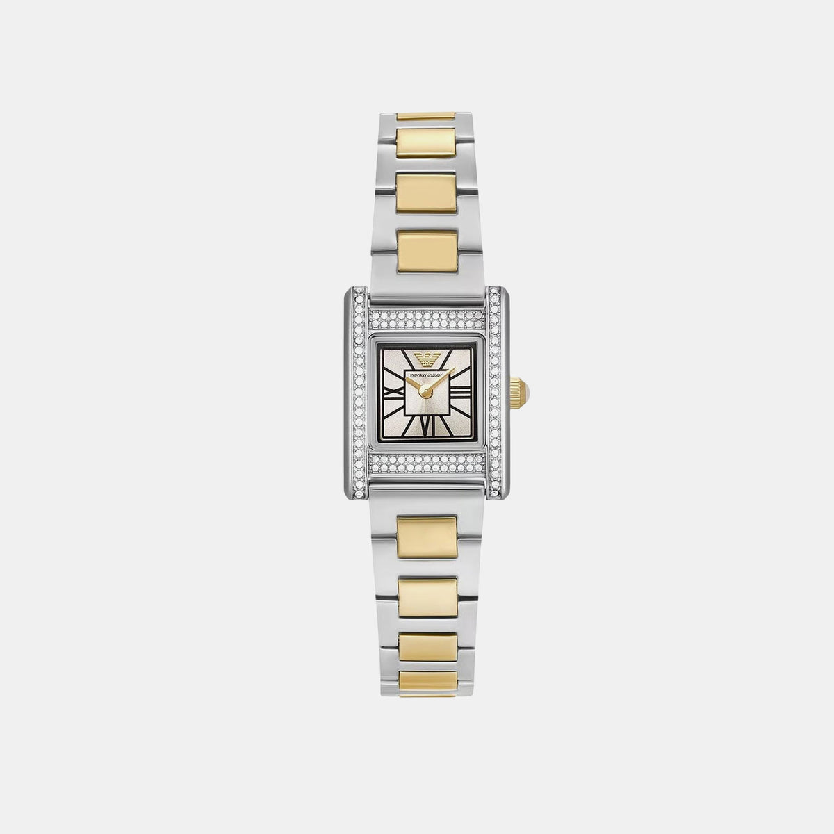 Women Quartz Grey Dial Analog Stainless Steel Watch AR11704