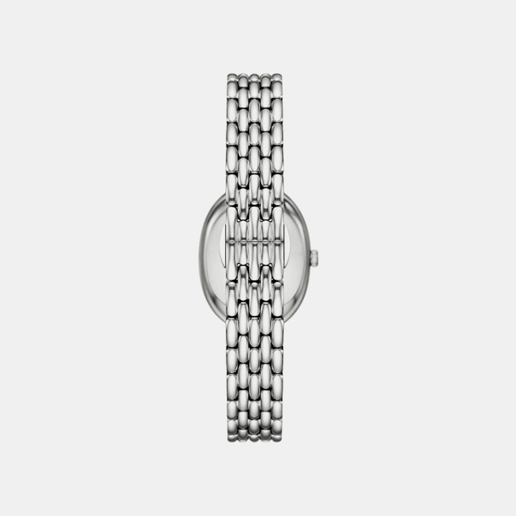 Women Quartz Mother of Pearl Dial Analog Stainless Steel Watch AR11706