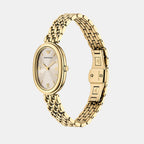 Women Quartz Grey Dial Analog Stainless Steel Watch AR11707