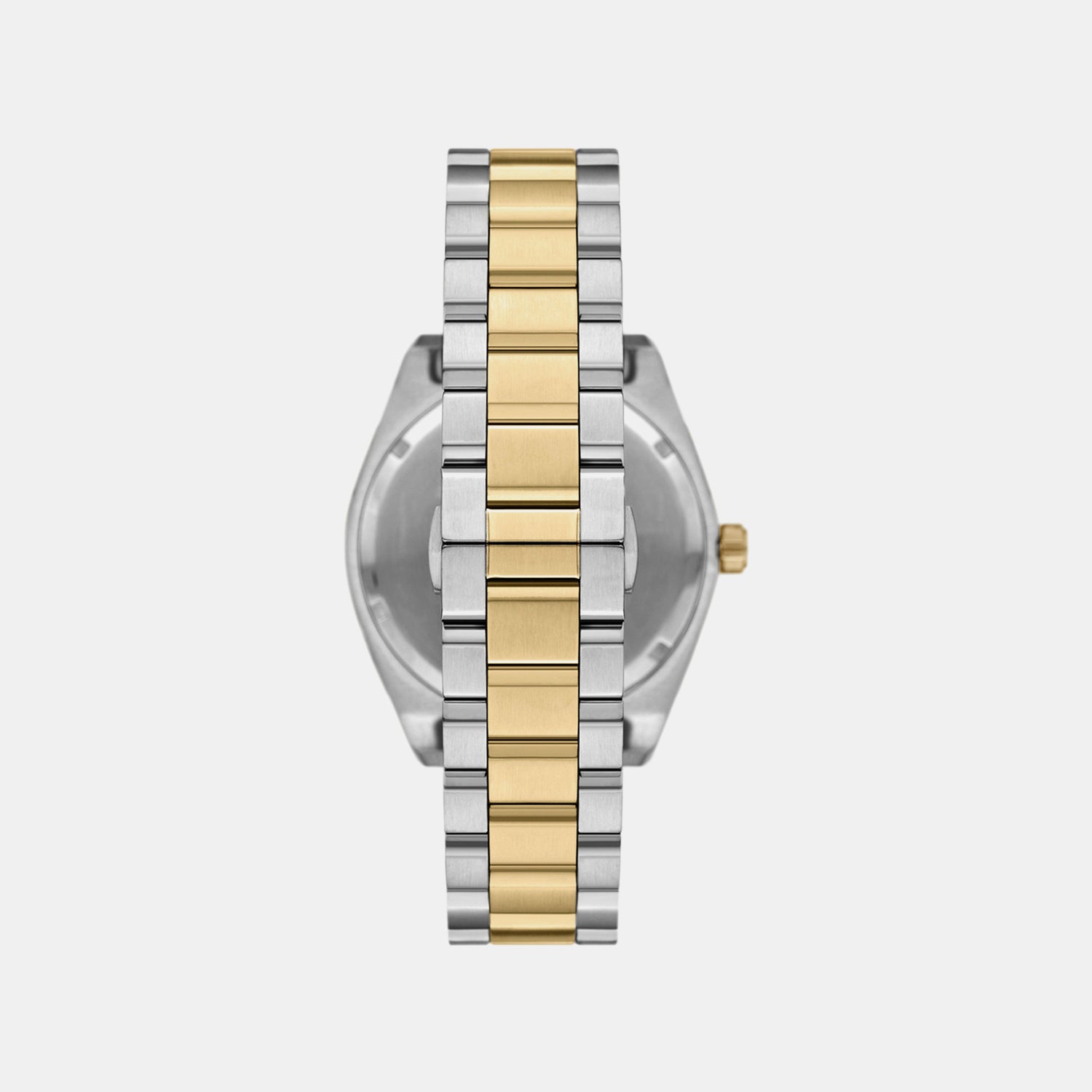 Men Quartz Black Dial Analog Stainless Steel Watch AR11715