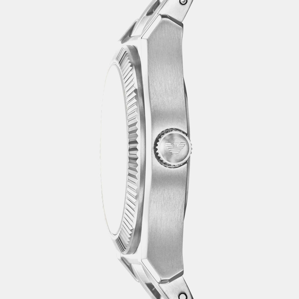 Women Quartz Mother of Pearl Dial Analog Stainless Steel Watch AR11723