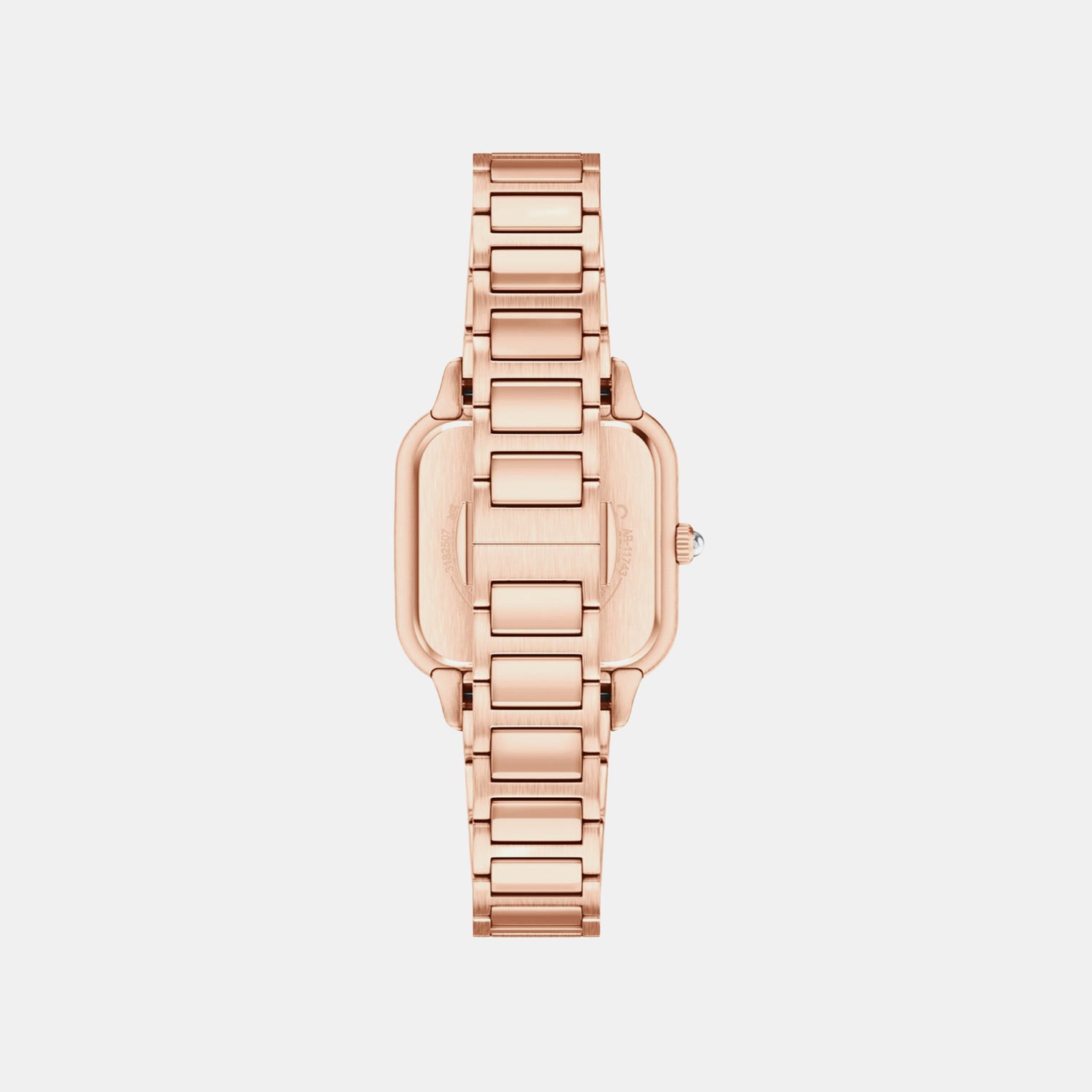 Women Quartz Cream Dial Analog Stainless Steel Watch AR11743