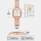 Women Quartz Cream Dial Analog Stainless Steel Watch AR11743