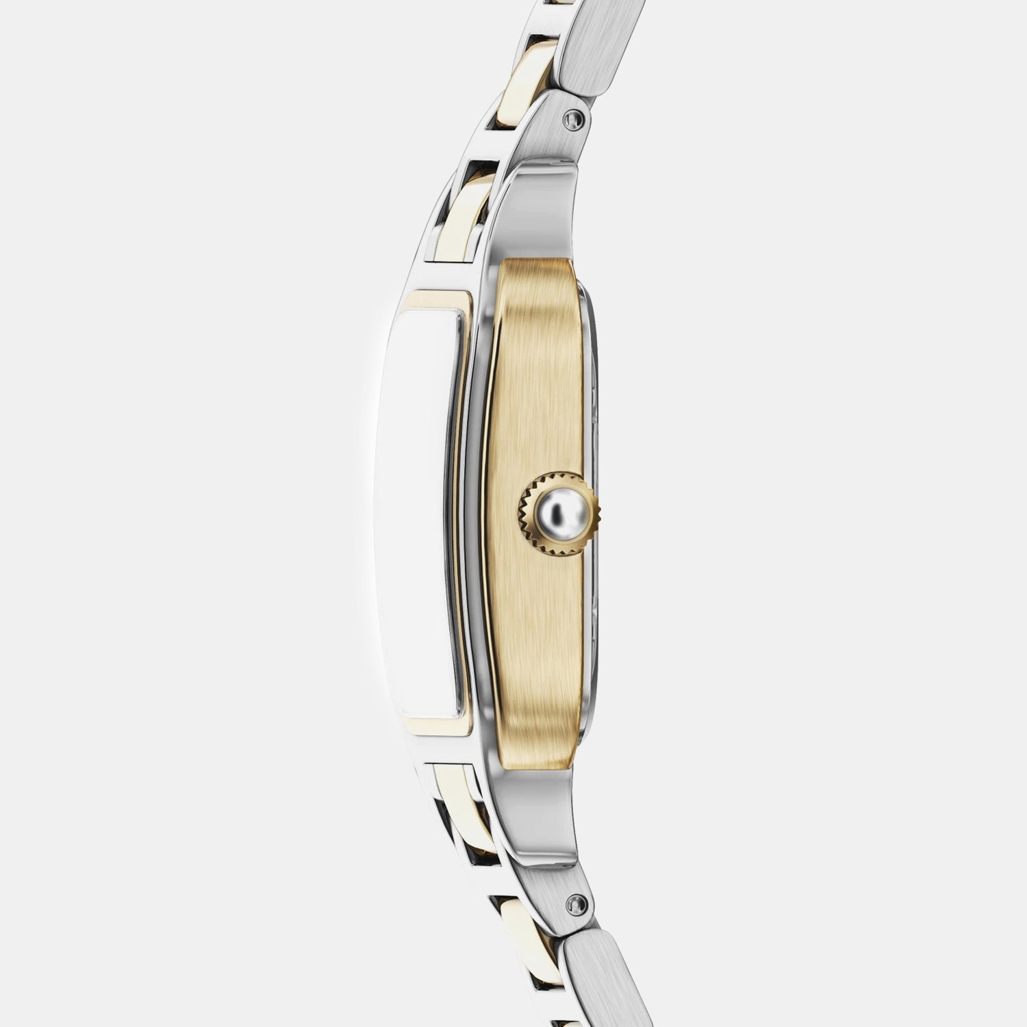 Women Quartz White Dial Analog Stainless Steel Watch AR11745