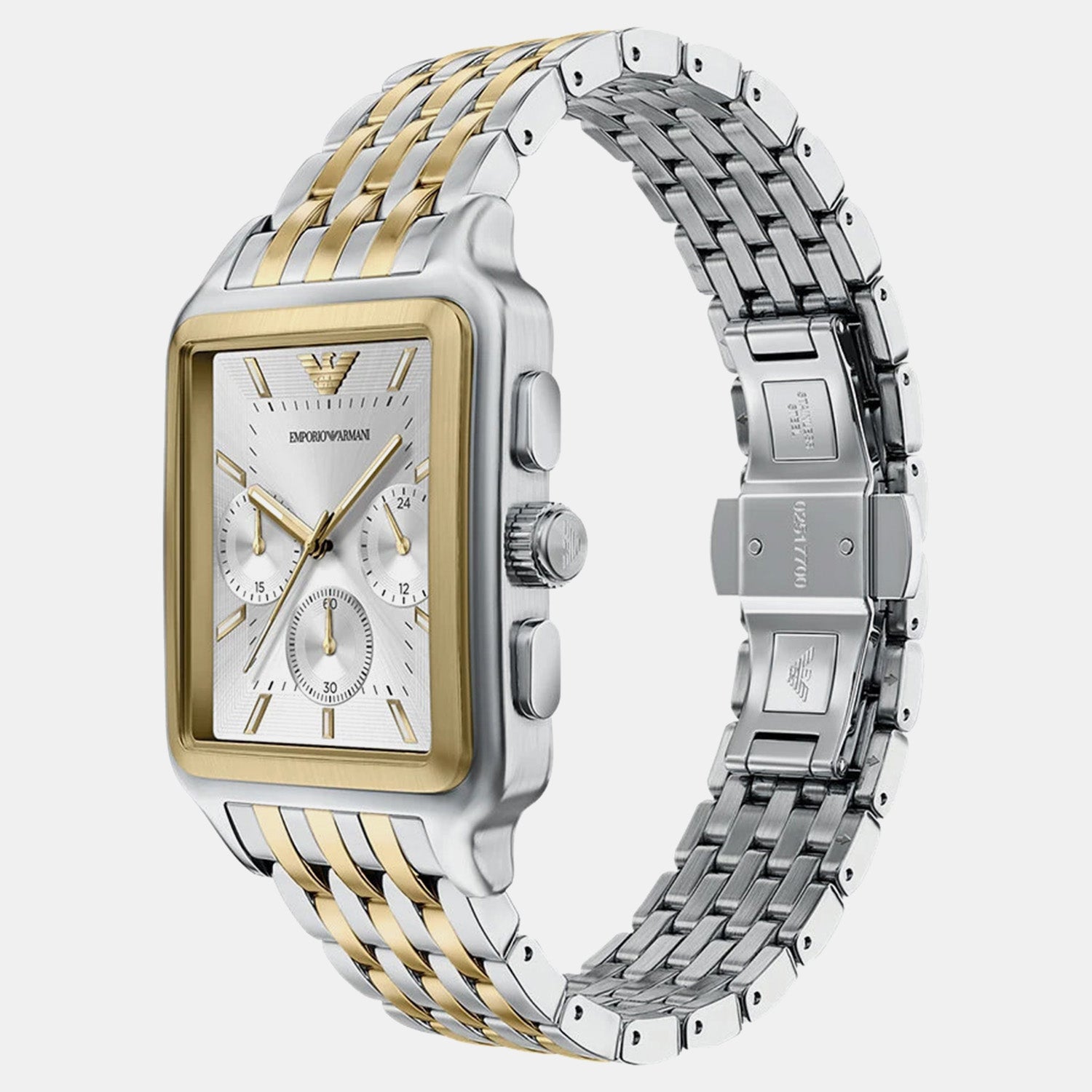 Women Quartz Silver Dial Chronograph Stainless Steel Watch AR11752