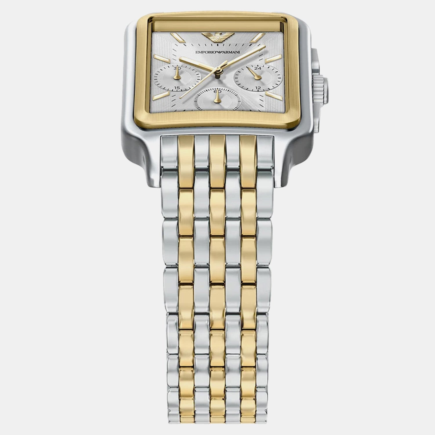 Women Quartz Silver Dial Chronograph Stainless Steel Watch AR11752
