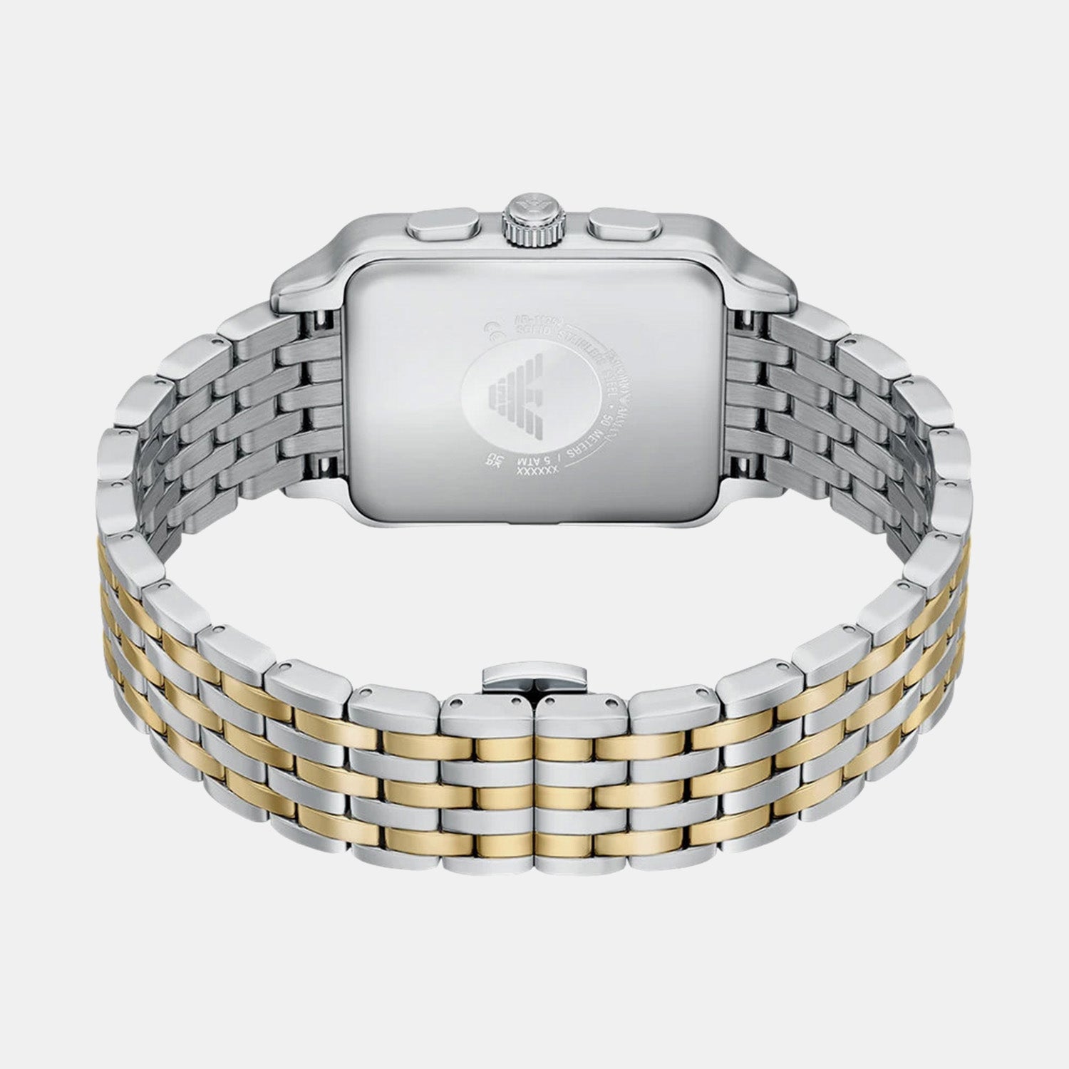 Women Quartz Silver Dial Chronograph Stainless Steel Watch AR11752