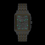 Women Quartz Silver Dial Chronograph Stainless Steel Watch AR11752