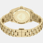 Unisex Quartz Green Dial Analog Stainless Steel Watch AR11759
