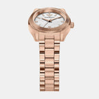Women Quartz Mother Of Pearl Dial Analog Stainless Steel Watch AR11762