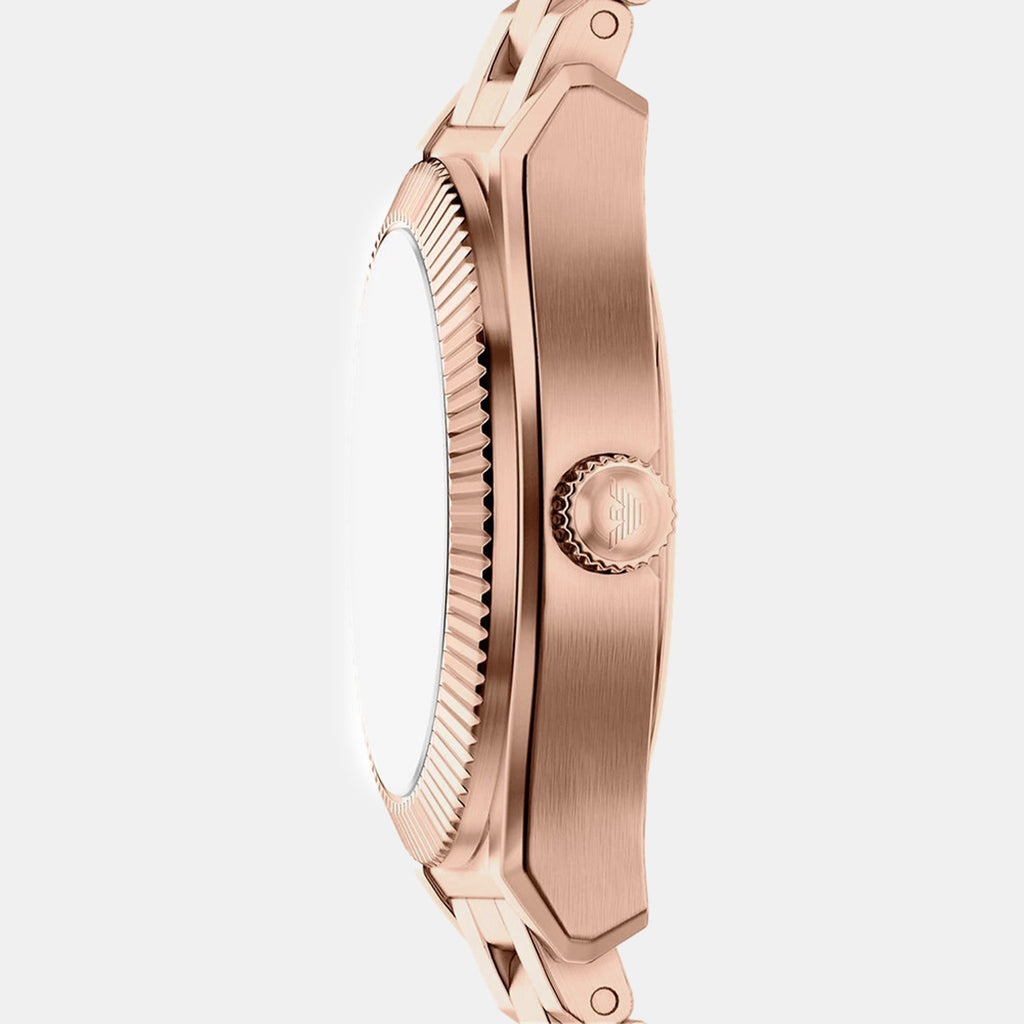 Women Quartz Mother Of Pearl Dial Analog Stainless Steel Watch AR11762