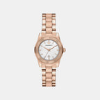 Women Quartz Mother Of Pearl Dial Analog Stainless Steel Watch AR11762