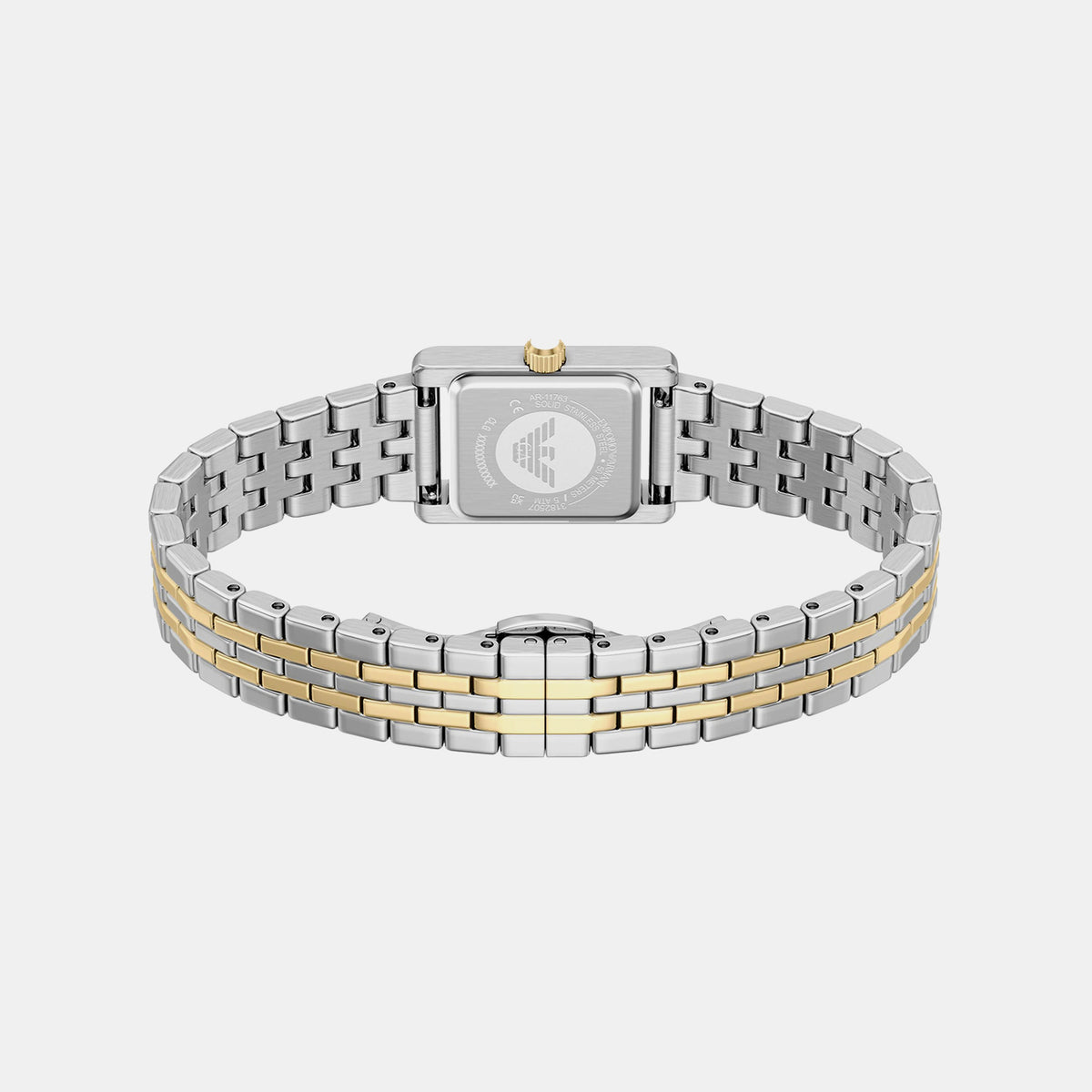 Women Quartz Mother Of Pearl Dial Analog Stainless Steel Watch AR11763