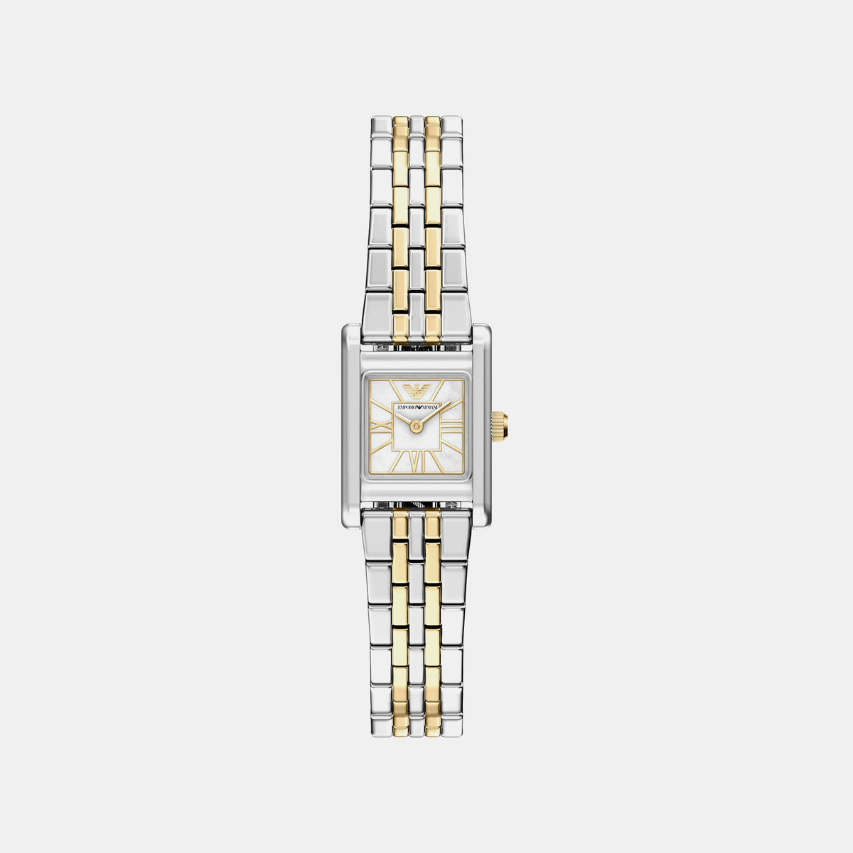 Women Quartz Mother Of Pearl Dial Analog Stainless Steel Watch AR11763