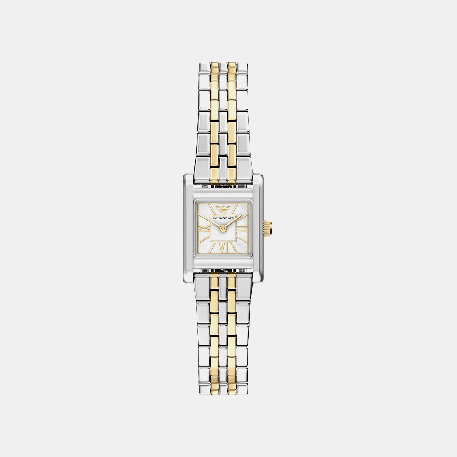 Women Quartz White Dial Analog Stainless Steel Watch AR11763