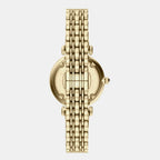Women Quartz Silver Dial Analog Stainless Steel Watch AR11766