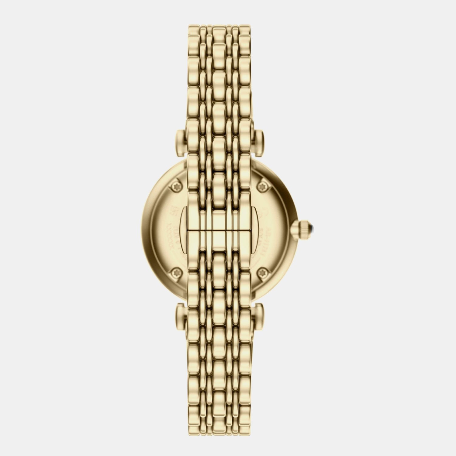Women Quartz Silver Dial Analog Stainless Steel Watch AR11766