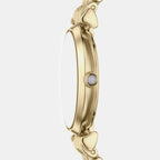 Women Quartz Silver Dial Analog Stainless Steel Watch AR11766