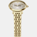 Women Quartz Silver Dial Analog Stainless Steel Watch AR11766