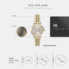 Women Quartz Silver Dial Analog Stainless Steel Watch AR11766