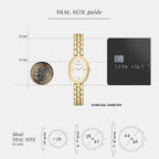 Women Quartz Mother Of Pearl Dial Analog Stainless Steel Watch AR11777