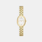 Women Quartz Mother Of Pearl Dial Analog Stainless Steel Watch AR11777