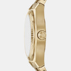 Women Quartz Mother Of Pearl Dial Analog Stainless Steel Watch AR11793