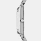 Women Quartz Mother Of Pearl Dial Analog Stainless Steel Watch AR11796