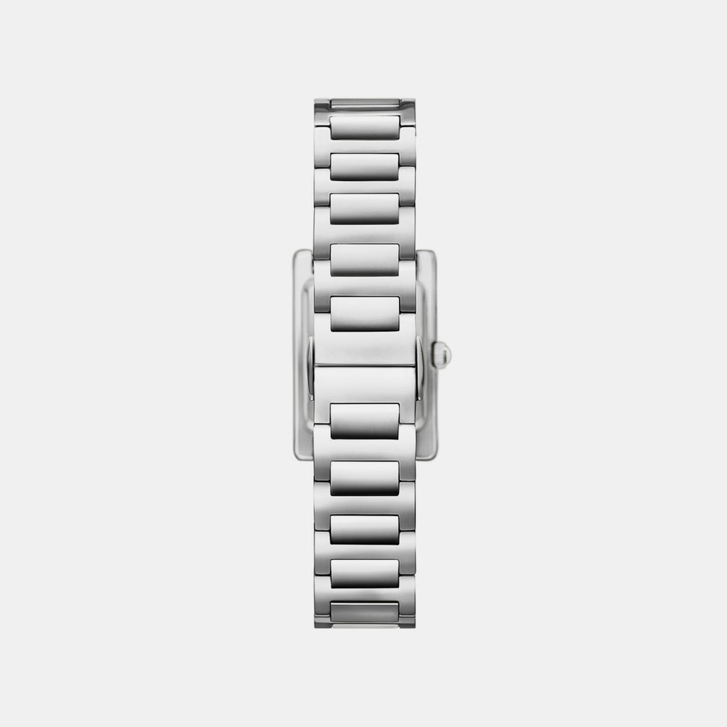 Women Quartz Mother Of Pearl Dial Analog Stainless Steel Watch AR11796