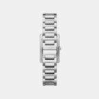 Women Quartz Mother Of Pearl Dial Analog Stainless Steel Watch AR11796