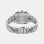 Men Quartz Ivory Dial Chronograph Stainless Steel Watch AR11800