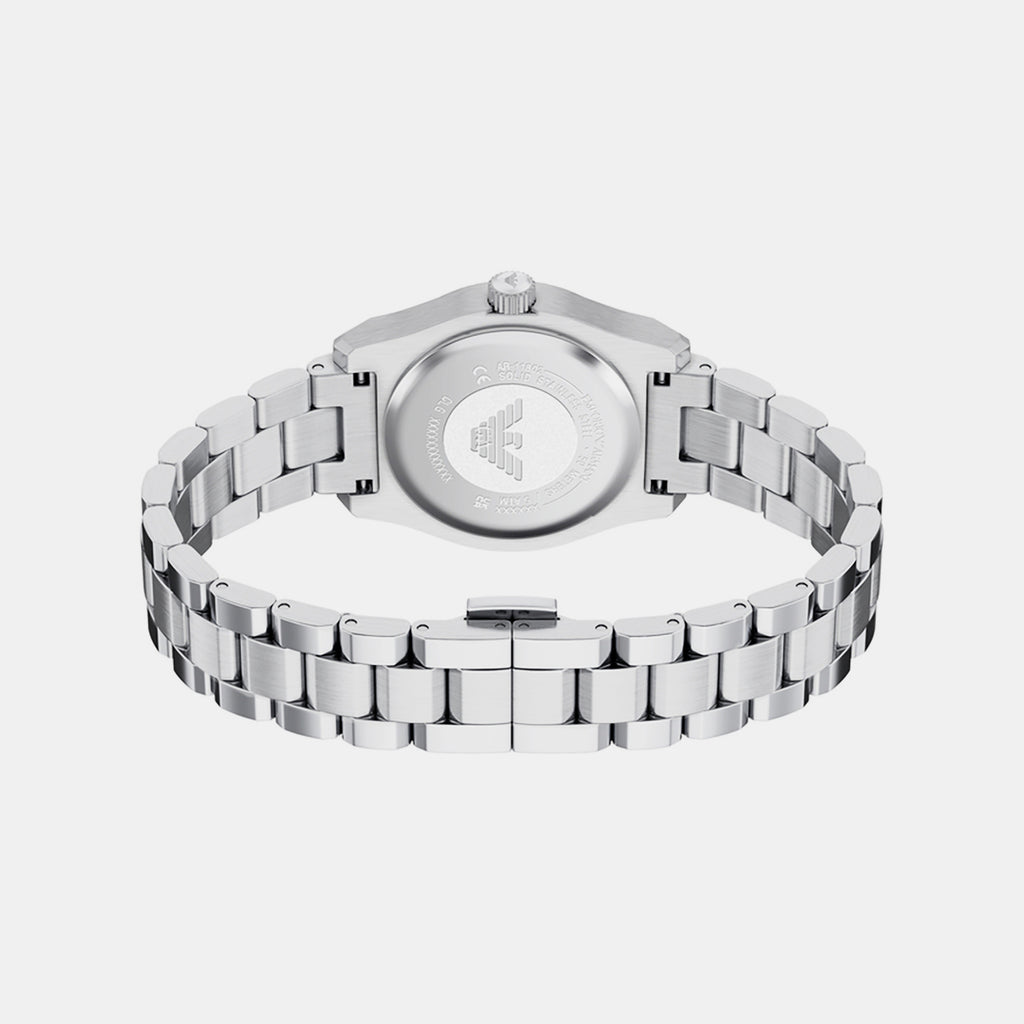 Women Quartz Pink Dial Analog Stainless Steel Watch AR11802