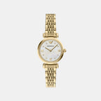 Women Quartz Mother Of Pearl Dial Analog Stainless Steel Watch AR11806