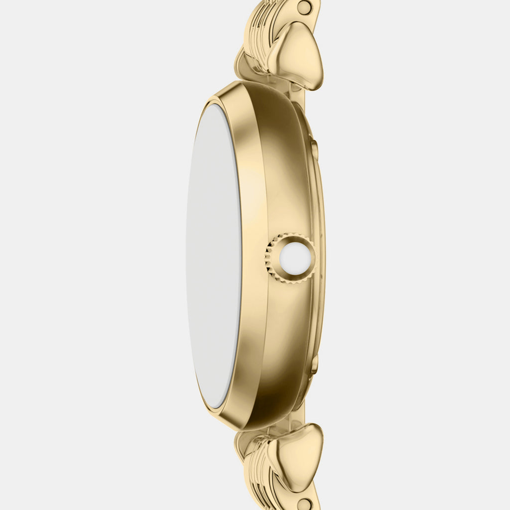 Women Quartz Mother Of Pearl Dial Analog Stainless Steel Watch AR11806