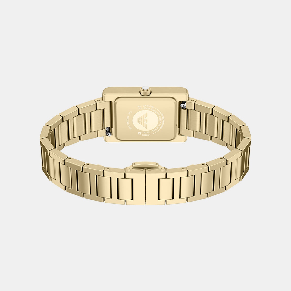 Women Quartz Gold Dial Analog Stainless Steel Watch AR11812