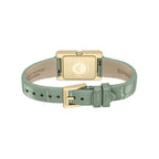 Women Quartz Gold Dial Analog Leather Watch AR11815