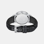 Men Quartz Black Dial Analog Leather Watch AR11826