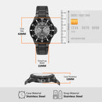 Men Solar Grey Dial Analog Stainless Steel Watch AR11831