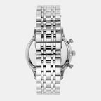 Men Quartz Blue Dial Chronograph Stainless Steel Watch AR1648