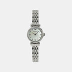 Women Quartz White Dial Analog Stainless Steel Watch AR1763