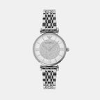 Emporio Armani Round Silver Analog watch