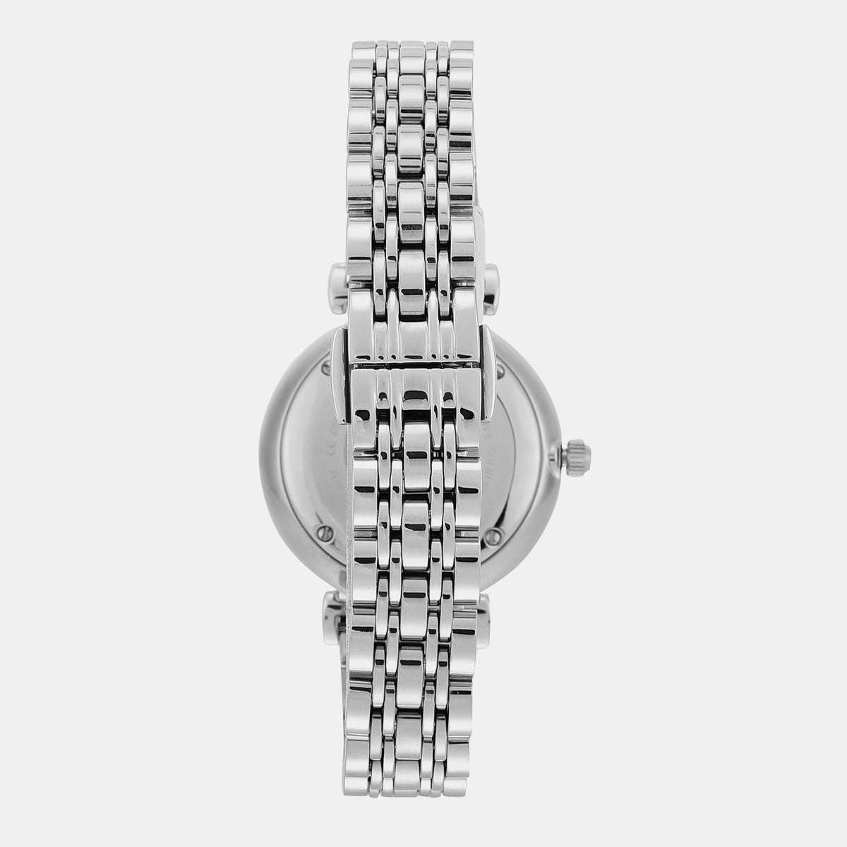 Gianni T-Bar Women Quartz White Dial Analog Stainless Steel Watch AR1925