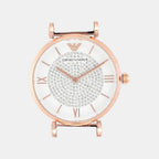 Gianni T-Bar Women Quartz White Dial Analog Stainless Steel Watch AR1926