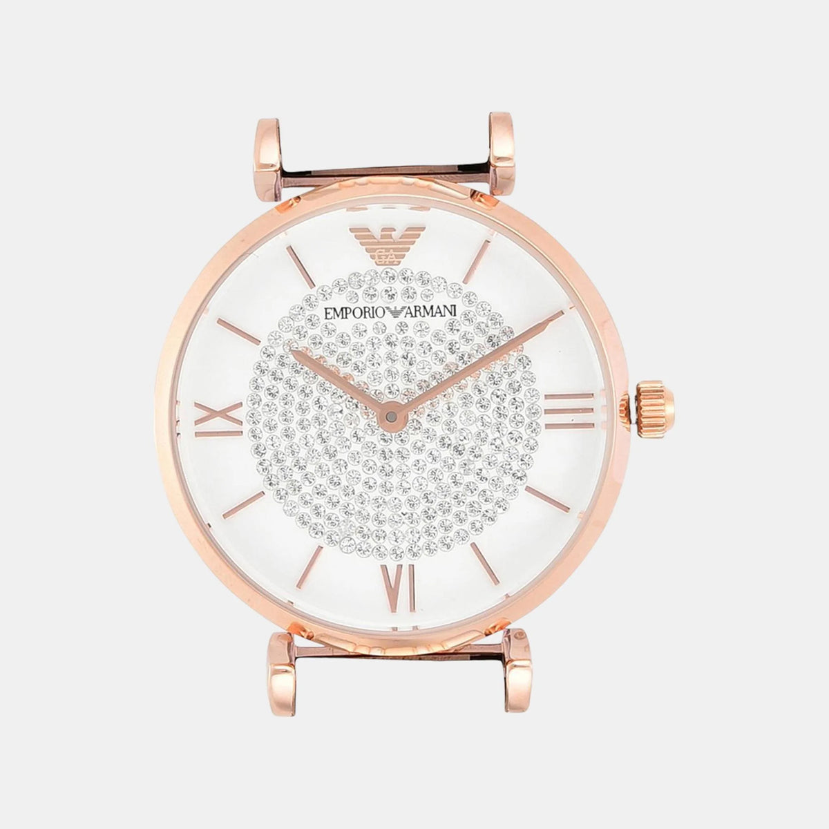 Gianni T-Bar Women Quartz White Dial Analog Stainless Steel Watch AR1926
