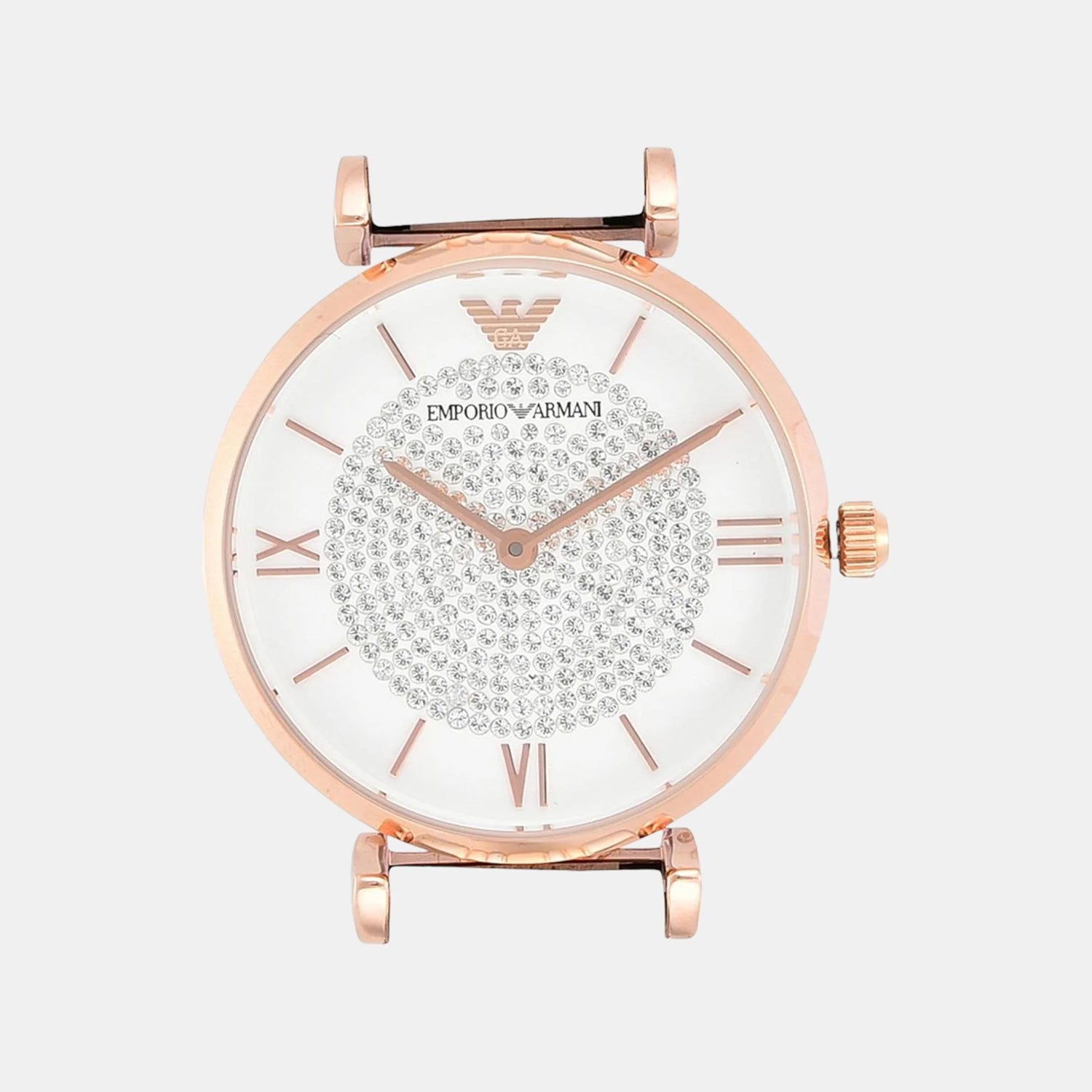 Gianni T-Bar Women Quartz White Dial Analog Stainless Steel Watch AR1926