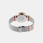 Gianni T-Bar Women Quartz White Mother Of Pearl Dial Analog Stainless Steel Watch AR2067