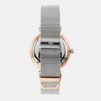 Gianni T-Bar Women Quartz White Mother Of Pearl Dial Analog Stainless Steel Watch AR2067